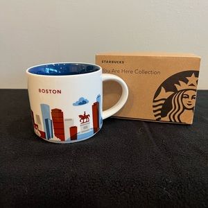 New Starbucks Boston You Are Here Collection Mug 14 fl oz.
